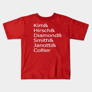 Miami Minutes: &&&&& Actors (White Text) Kids T-Shirt